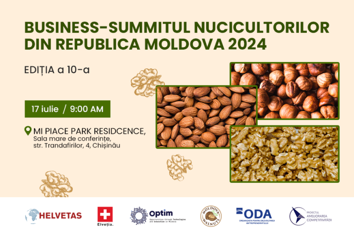 Business-Summitul Nucicultorilor din Republica Moldova. Ediția a 10-a